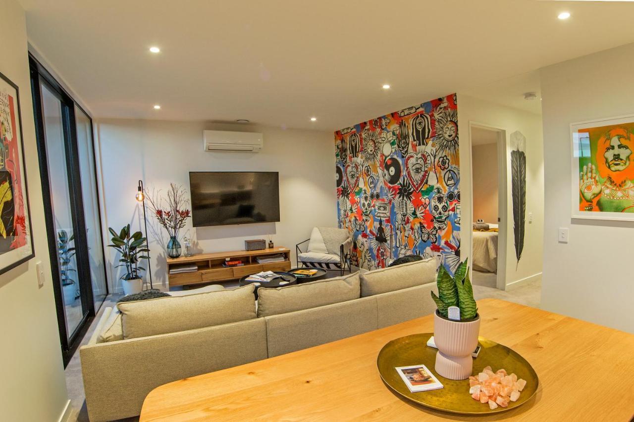 Funk In The City - Luxury Laneway Apartment With Single Garage Christchurch Kültér fotó