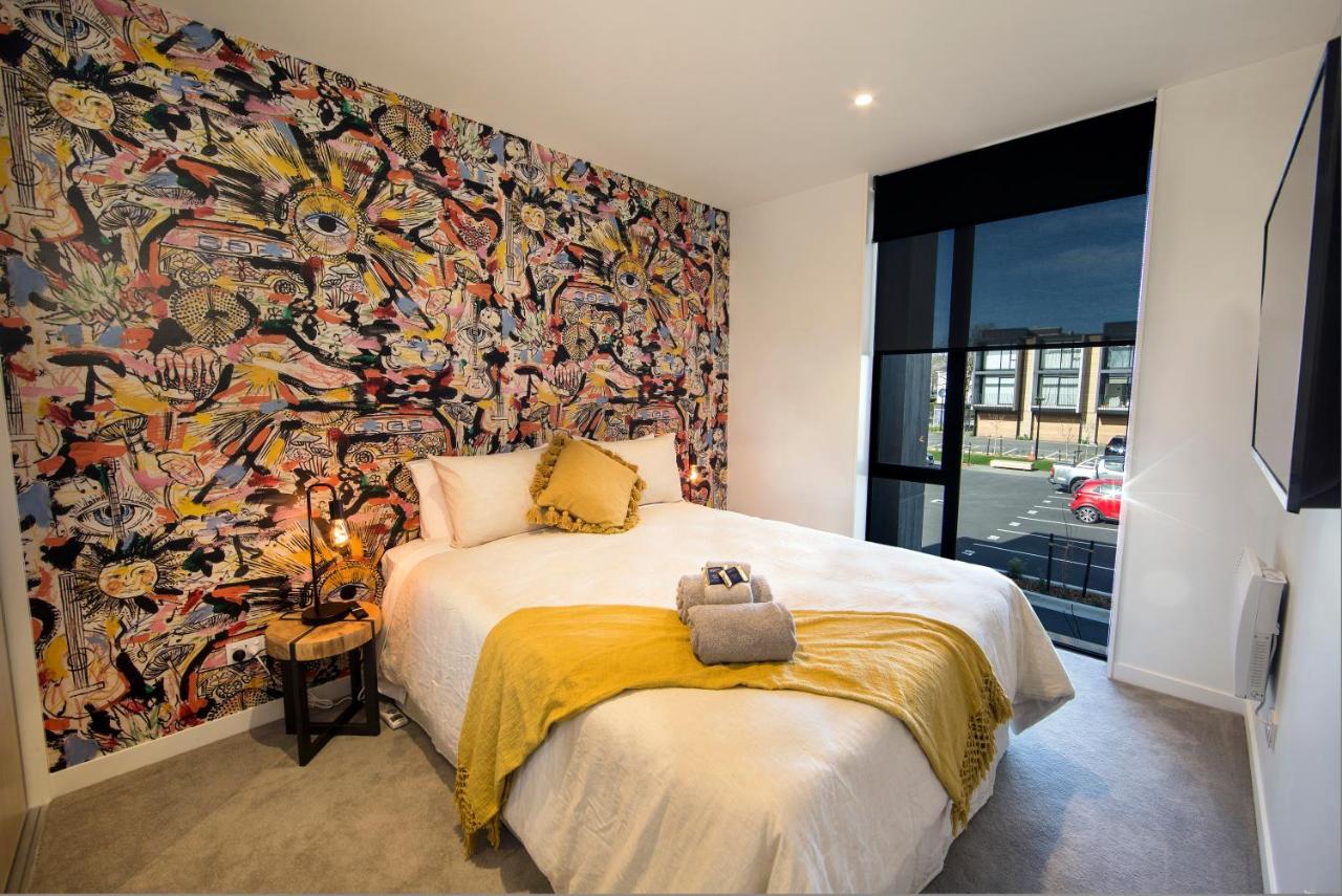 Funk In The City - Luxury Laneway Apartment With Single Garage Christchurch Kültér fotó