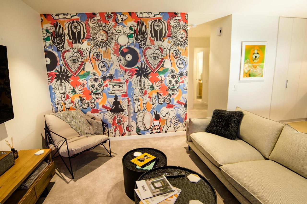 Funk In The City - Luxury Laneway Apartment With Single Garage Christchurch Kültér fotó