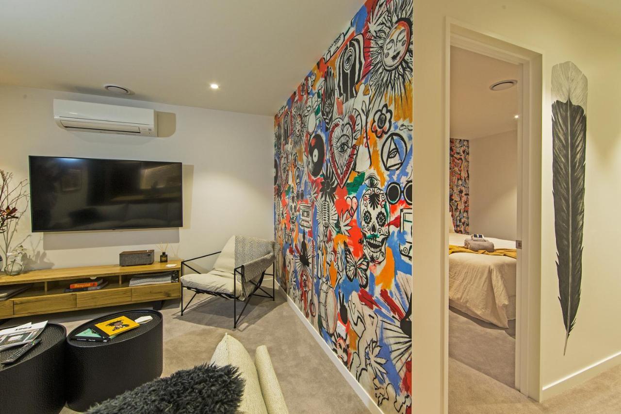 Funk In The City - Luxury Laneway Apartment With Single Garage Christchurch Kültér fotó