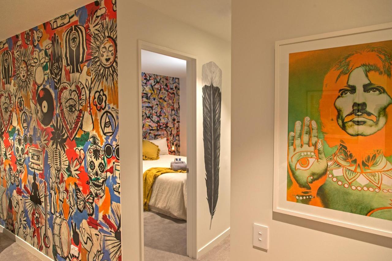 Funk In The City - Luxury Laneway Apartment With Single Garage Christchurch Kültér fotó